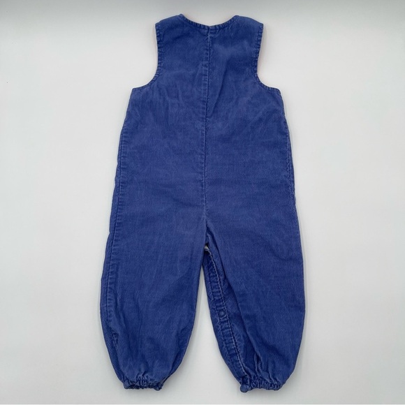 Vintage Carters Purple Corduroy Baby Overalls Jumpsuit Age 24 Mos Made in USA - Picture 3 of 5